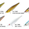 Rapture minnow SHIVER  mm. 70 gr 13 sinking - immagine 2