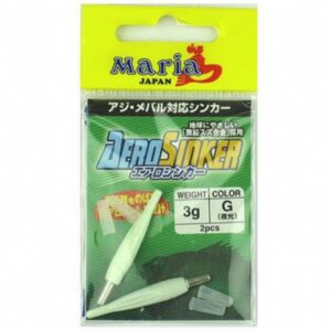 Piombo AERO SINKER Yamashita Maria colore G & MG gr. 2,5 & 3