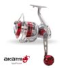 Mulinello AKAMI GYRO 80 Popping Bolentino Traina Spinning drag frizione kg. 35