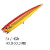 Corsaro 140 mm. Rapture Top Water Floating 40 gr. Hooks 1/0 - immagine 2