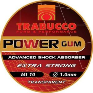 Trabucco Power Gum Feeder mt 10  mm 1,3  filo elastico trasparente