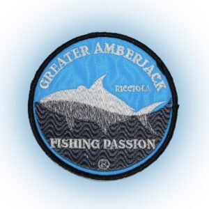 Toppa Patch ricamata Fishing Passion RICCIOLA