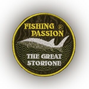 Toppa Patch ricamata Fishing Passion The Great Storione