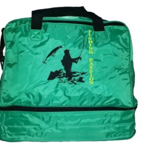 Borsone Pesca Fishing Passion porta accessori Doppio Fondo