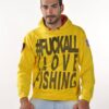 Felpa Fishing Passion Vado a pesca FUCKALL FANCULO - immagine 2