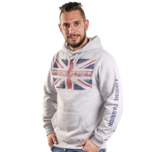 Felpa Fishing Passion con logo Passione Pesca