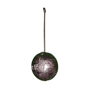 Piombo sfera con astina  Fonderia Roma