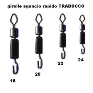 xps competition Fast Link Swivels girelle con sgancio rapido