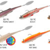 ARTIFICILE IN GOMMA shad mad SPINTAIL rAPTURE MM. 100 GR 20 - immagine 2