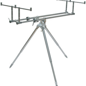 Rod Pod Carp Fishing Extreme acciaio inox basculante