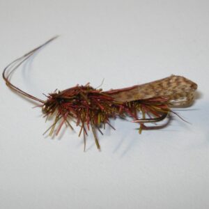 Mosca BSF Dry artigianale DEER SEDGE OLIVE BROWN  amo #10