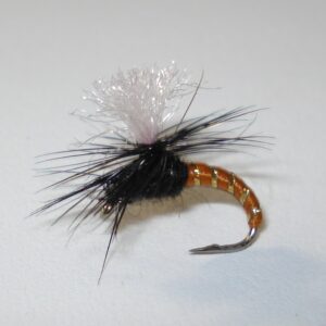 Mosca BSF Dry artigianale KLINKHAMMER BLACK-BROWN  amo #14
