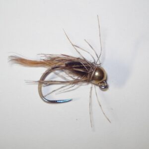 NINFA  Black Silver Fly artigianale MB spider GB black amo #10