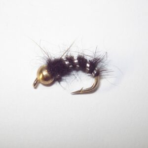 NINFA  Crown artigianale TUNGST BLACK BUG  amo #12