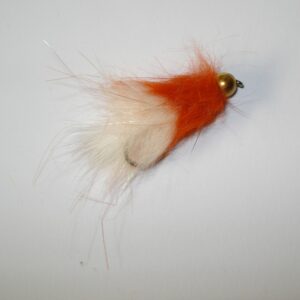 Streamer  BSF artigianale BUNNY STS ORANGE-WHITE amo #8
