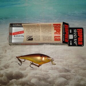Vintage Rapala made in Finlandia SHAD RAP SSR-5 CW Crawdad