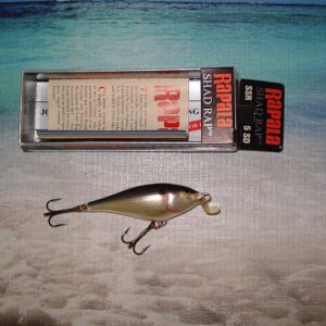 Vintage Rapala made in Finlandia SHAD RAP SSR 5 SD gr. 5 cm. 5