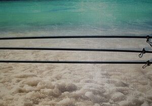 ledger boom antitangle nero Blister di 3 pezzi cm. 30