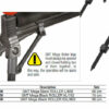 Rullo Roubaisienne Trabucco medio cm. 75 con custodia GNT Mega Black Roller XL 752 - immagine 2