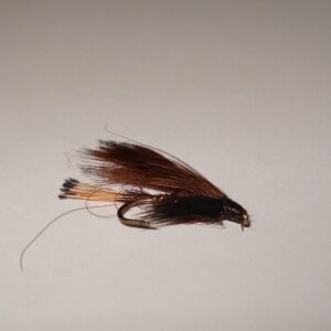 Mosca Black Silver Fly WET artigianale  MALLARD & CLARET  amo #12