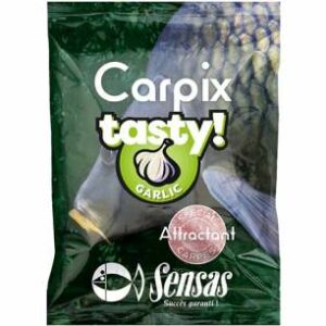 Additivo SENSAS in polvere Carpix TASTY gusto GARLIC Aglio  gr. 300