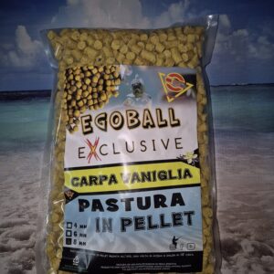 Pastura EGOBALL in Pellet mm. 8 gusto Vaniglia 1 kg.