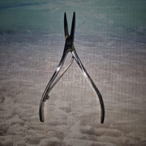 Mini pinza STRINGI PIOMBO  acciaio inox con punta sottile ideale per pallini sferici