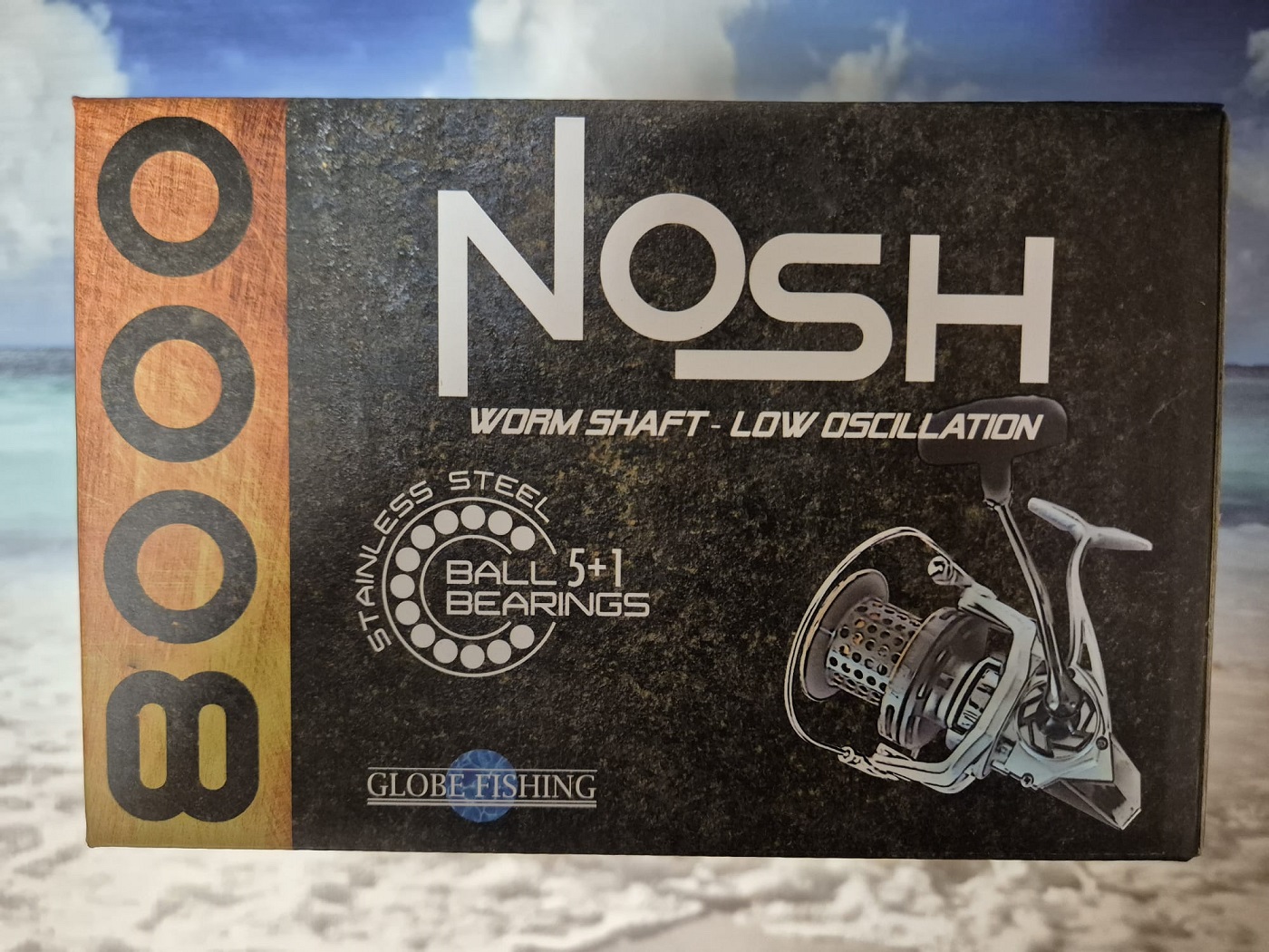 Mulinello surfcasting NOSH 8000 globe fishing - immagine 5