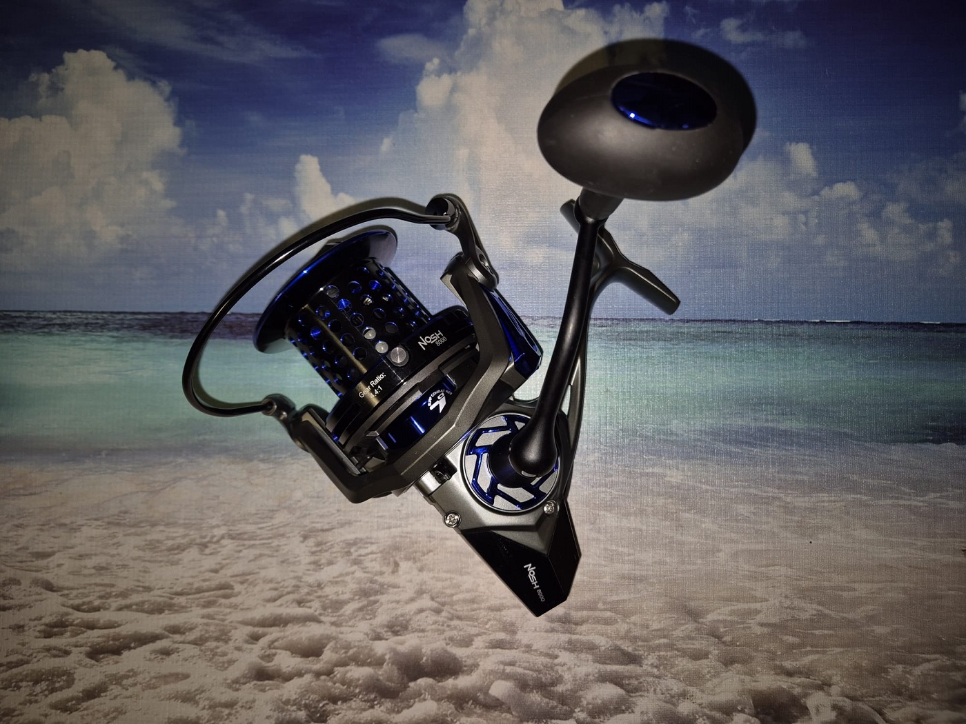 Mulinello surfcasting NOSH 8000 globe fishing - immagine 2