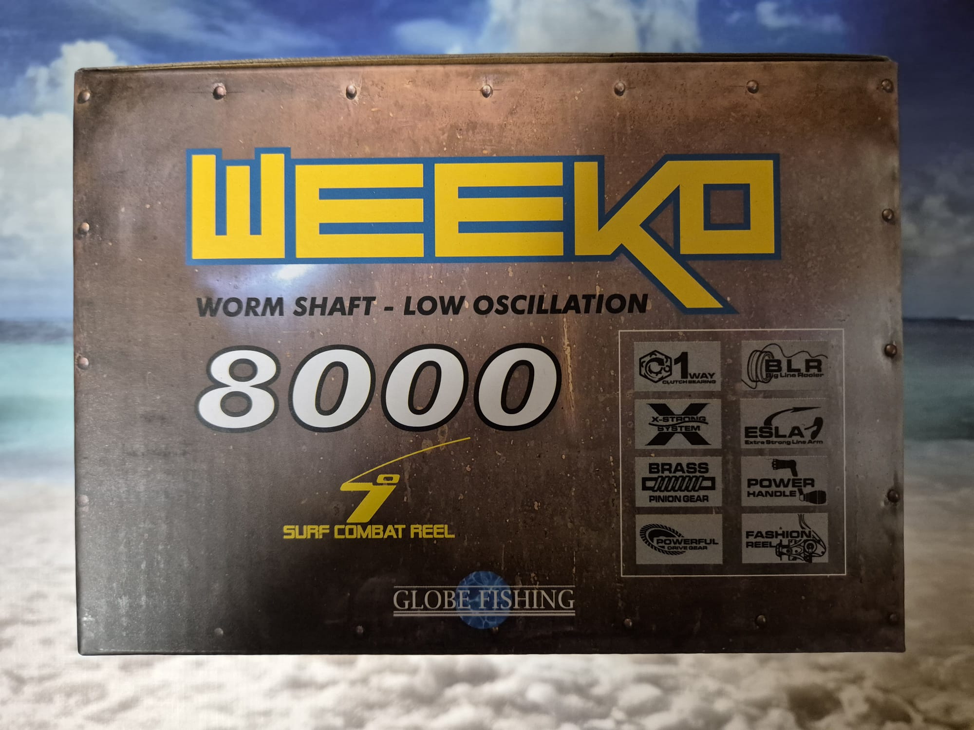 Mulinello Surfcasting WEEKO 8000 globe fishing - immagine 4