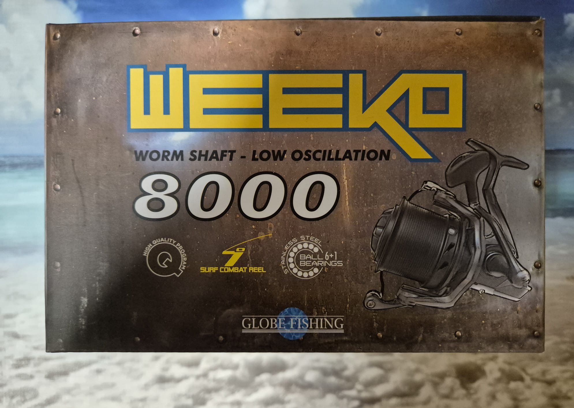 Mulinello Surfcasting WEEKO 8000 globe fishing - immagine 5