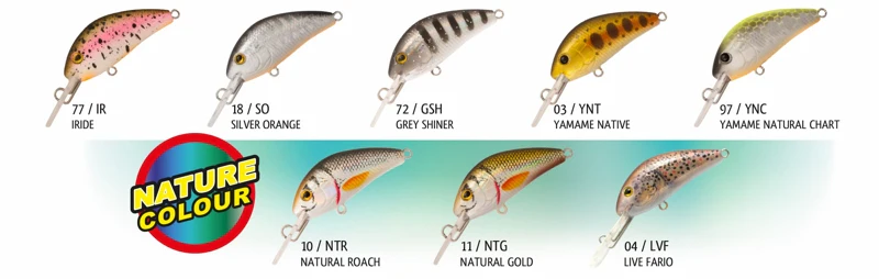 minnow artificiale Rapture crankbait Pro EVOQUE mm. 40 gr. 3,5 - immagine 2